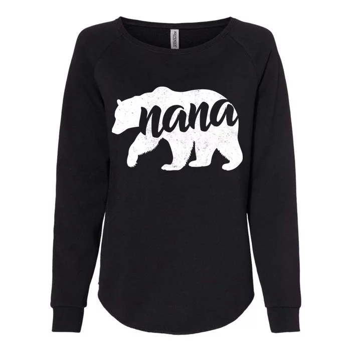 Nana Bear Womens California Wash Sweatshirt