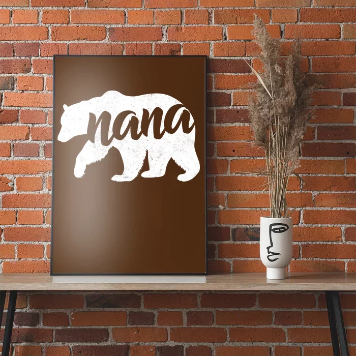 Nana Bear Poster