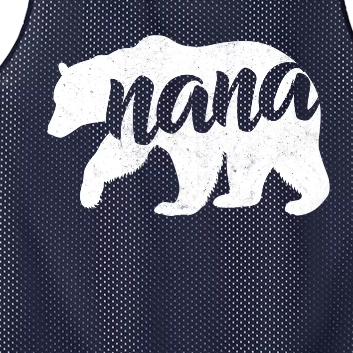 Nana Bear Mesh Reversible Basketball Jersey Tank