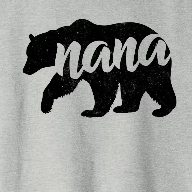 Nana Bear Women's Crop Top Tee