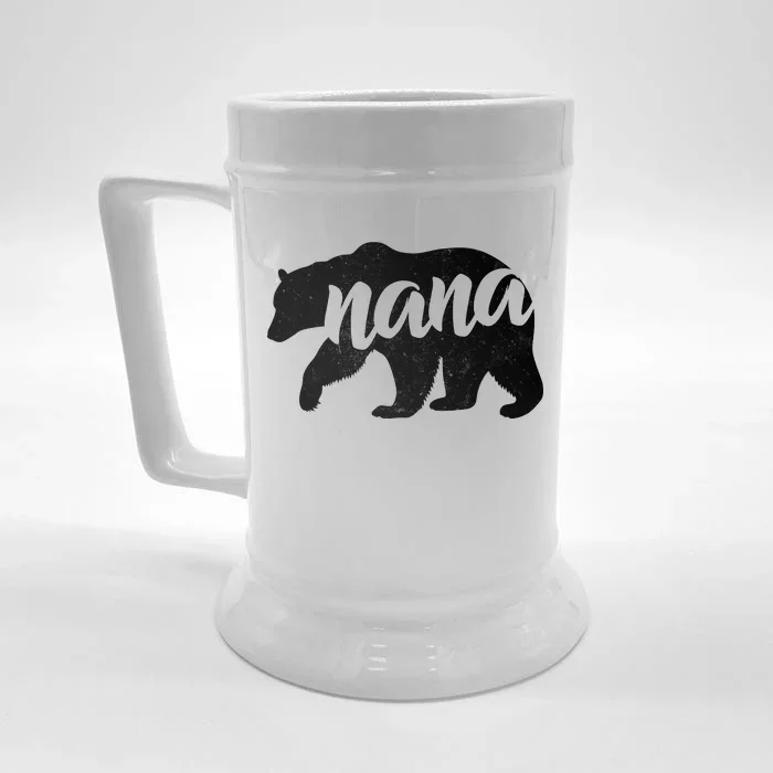 Nana Bear Front & Back Beer Stein