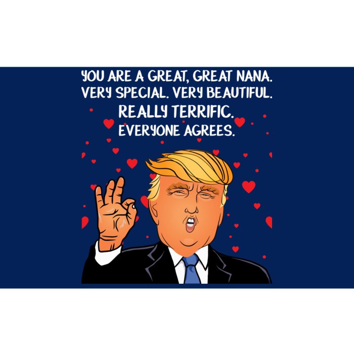 Nana Donald Trump Bumper Sticker