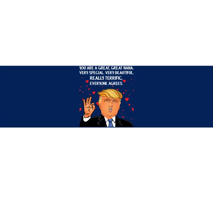 Nana Donald Trump Bumper Sticker