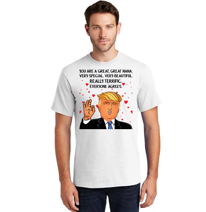 Nana Donald Trump Tall T-Shirt