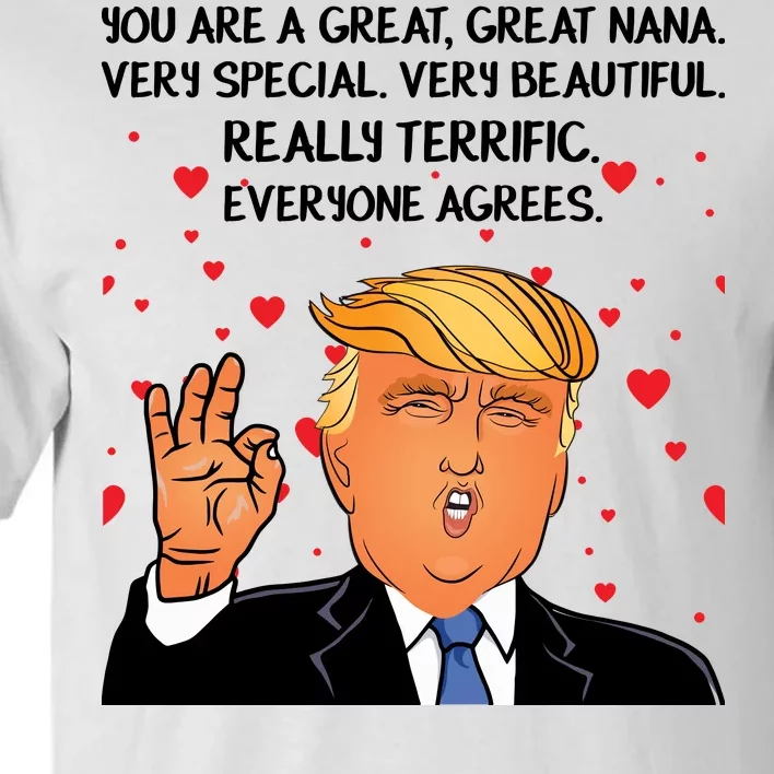 Nana Donald Trump Tall T-Shirt