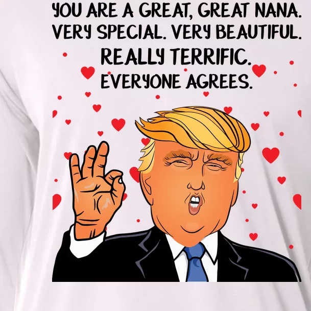 Nana Donald Trump Cooling Performance Long Sleeve Crew