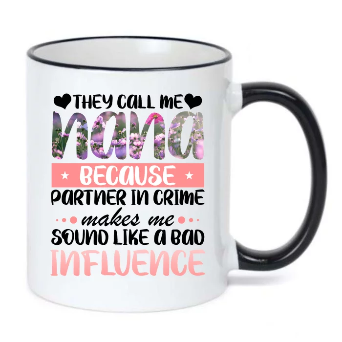 Nana Partner In Crime Black Color Changing Mug