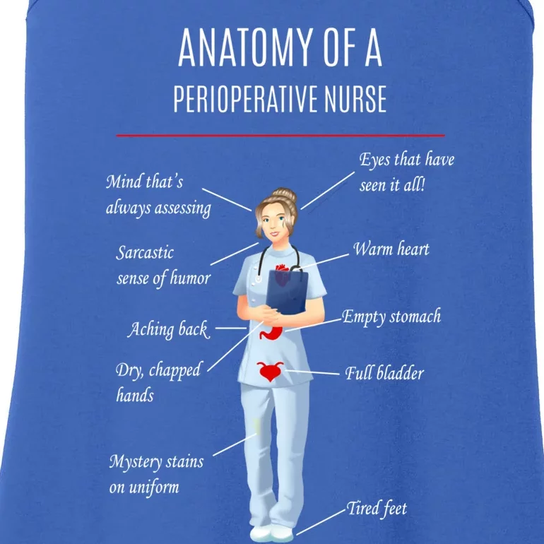 Nurse Anatomy Of A Perioperative Nurse Great Gift Ladies Essential Tank