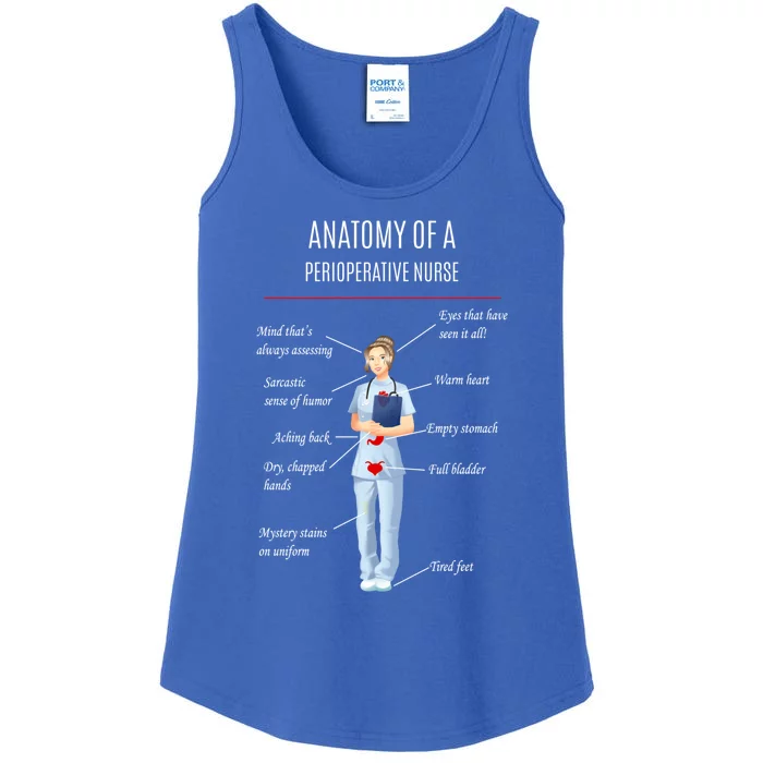 Nurse Anatomy Of A Perioperative Nurse Great Gift Ladies Essential Tank