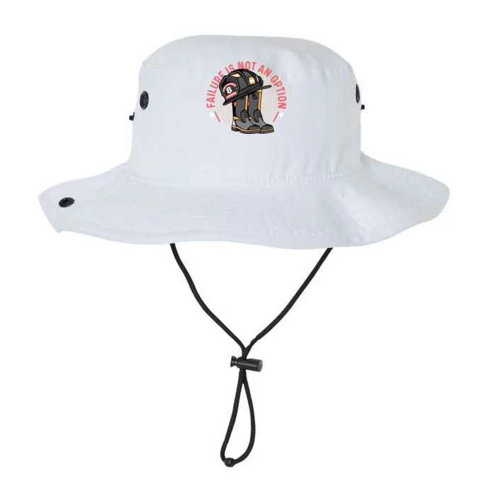 Not An Option Volunteer Firefighter Gift Legacy Cool Fit Booney Bucket Hat