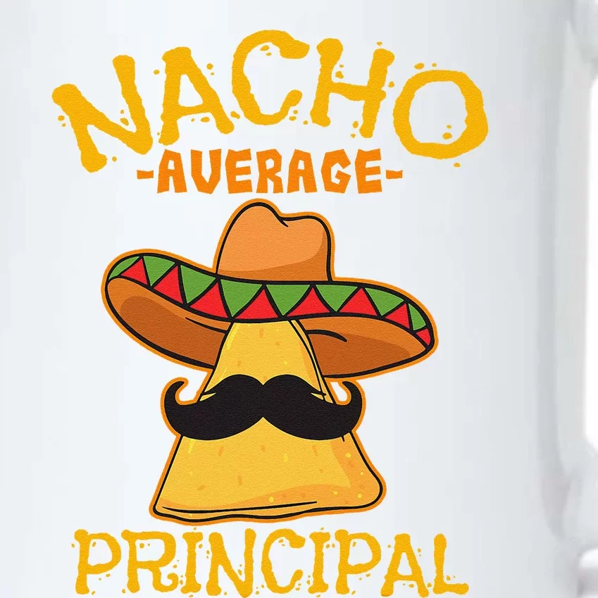 Nacho Average Principal Administrator Director Cinco De Mayo Black Color Changing Mug