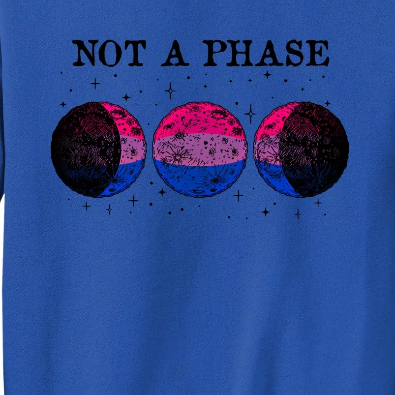 Not A Phase Funny Bisexual Pride Flag Great Gift Sweatshirt