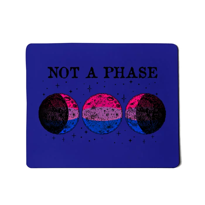 Not A Phase Funny Bisexual Pride Flag Great Gift Mousepad