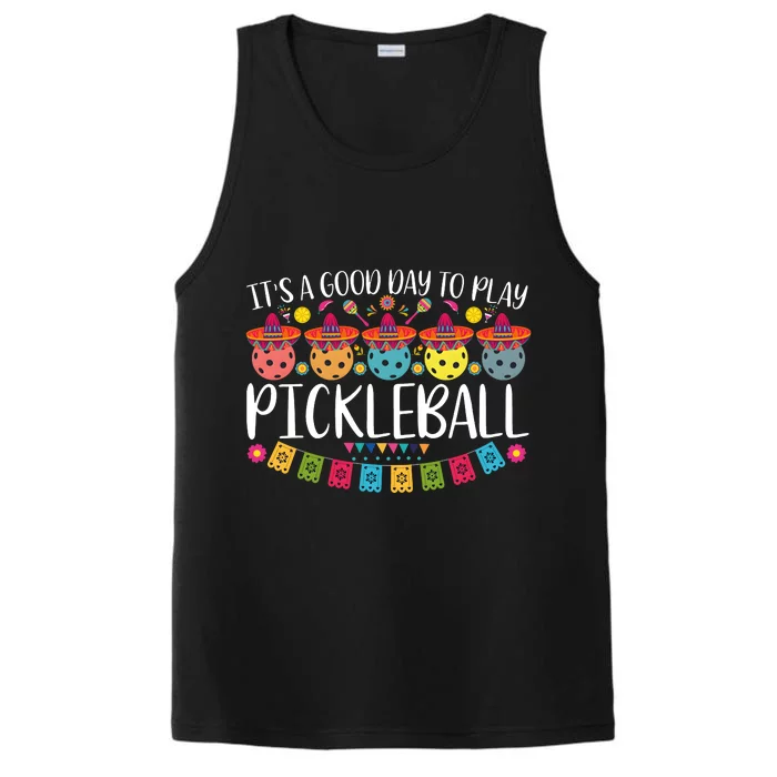 Nacho Average Pickleball Player Performance Tank