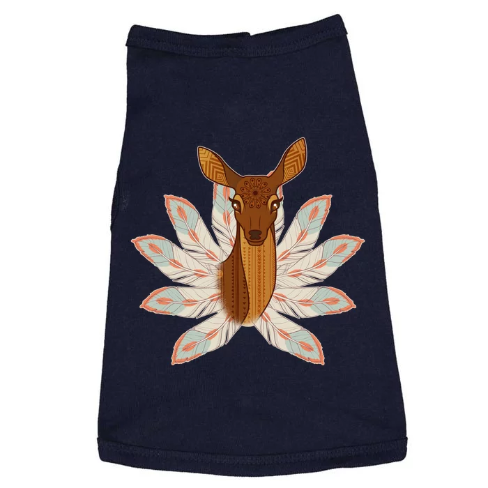 Native American Pattern Totem Deer Doggie Tank