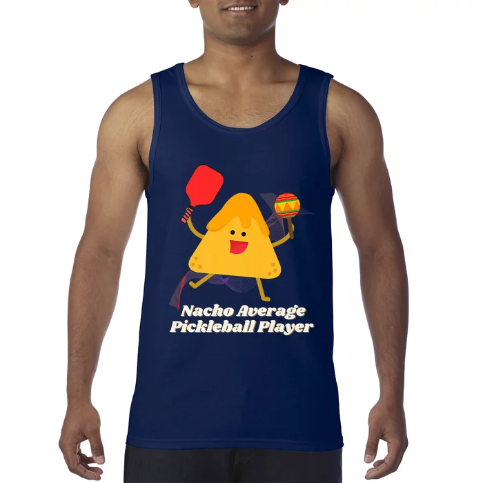 Nacho Average Pickleball Player Premium Tank Top