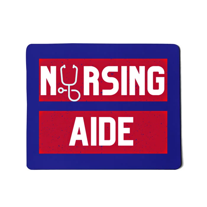 Nursing Aide Profession Job Work Practical Nurse Nursing Aid Gift Mousepad