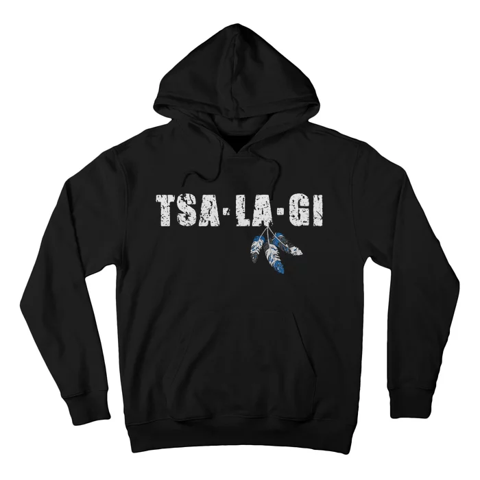 Native American Pride Cherokee Keetoowah Nation Tsi Tsalagi Hoodie