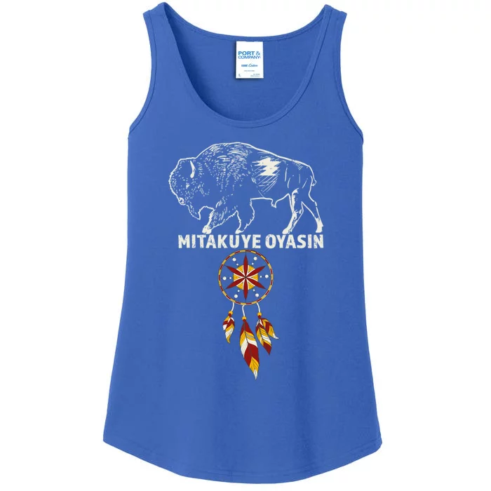 Native American Pride I Lakota Tribe Teton Sioux Nation Great Gift Ladies Essential Tank