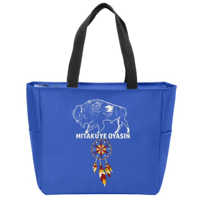 Native American Pride I Lakota Tribe Teton Sioux Nation Great Gift Zip Tote Bag