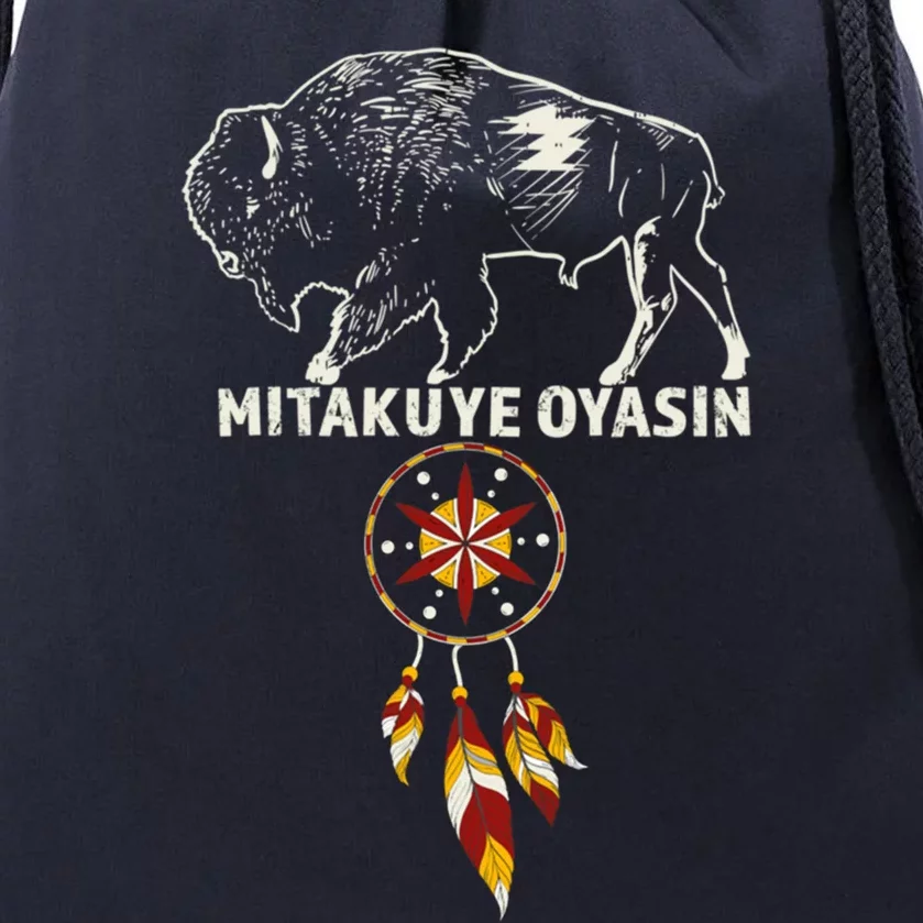 Native American Pride I Lakota Tribe Teton Sioux Nation Great Gift Drawstring Bag