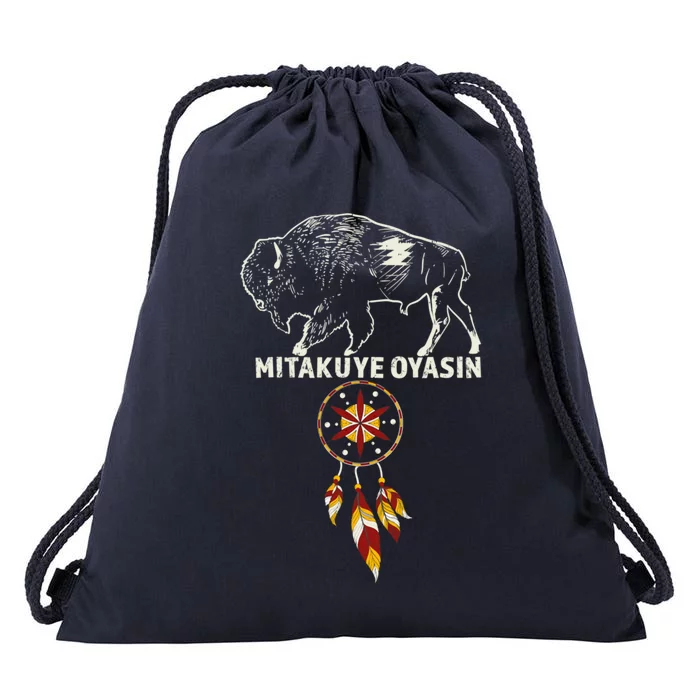 Native American Pride I Lakota Tribe Teton Sioux Nation Great Gift Drawstring Bag