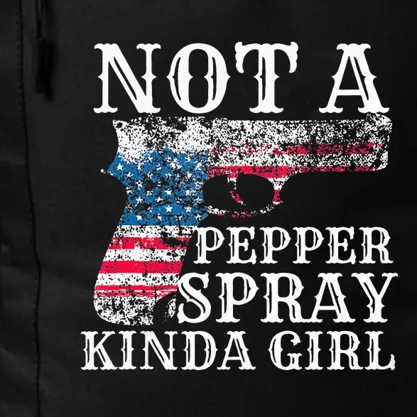 Not A Pepper Spray Kind Of Girl For Concealed Carry Daily Commute Backpack