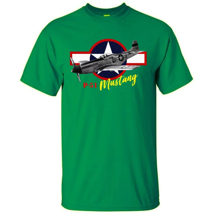 North American P51 Mustang Tall T-Shirt