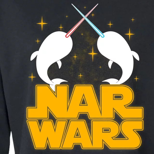 Nar Wars Cropped Pullover Crew