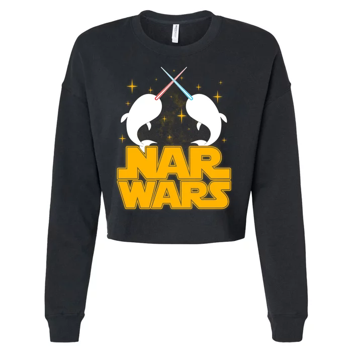 Nar Wars Cropped Pullover Crew