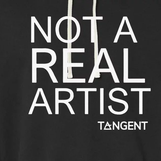 Not A Real Artist Ai Evangelist Garment-Dyed Fleece Hoodie