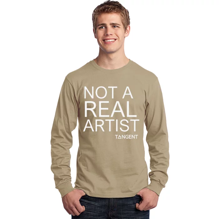 Not A Real Artist Ai Evangelist Long Sleeve Shirt