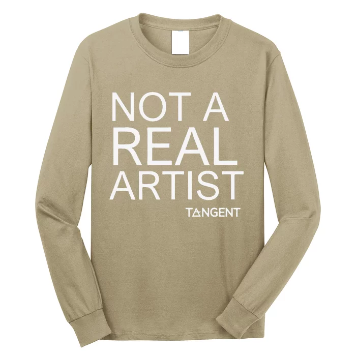 Not A Real Artist Ai Evangelist Long Sleeve Shirt