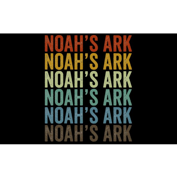 NoahS Ark Retro Bumper Sticker