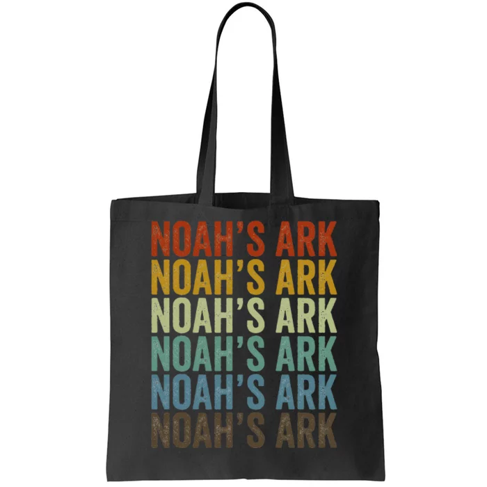 NoahS Ark Retro Tote Bag