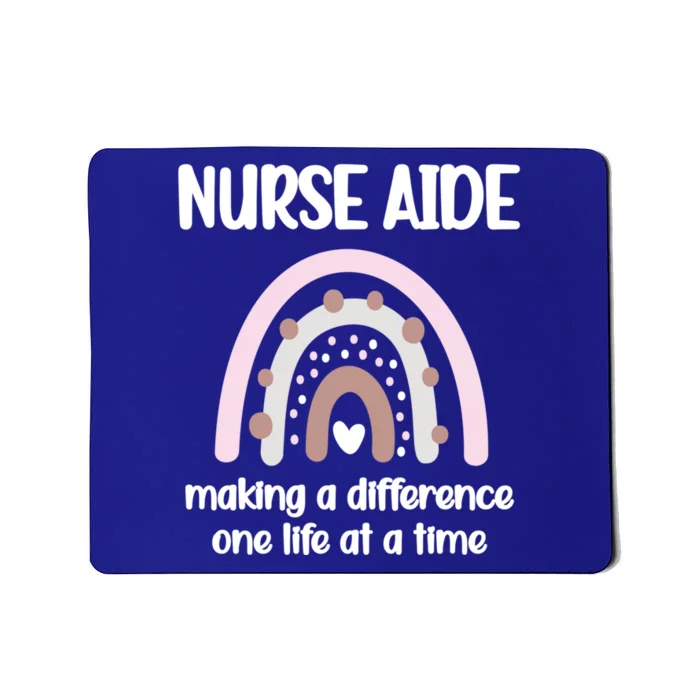 Nurse Aide Rainbow Nurse Aide Week Nursing Assistant Cute Gift Mousepad