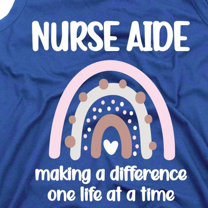 Nurse Aide Rainbow Nurse Aide Week Nursing Assistant Cute Gift Tank Top