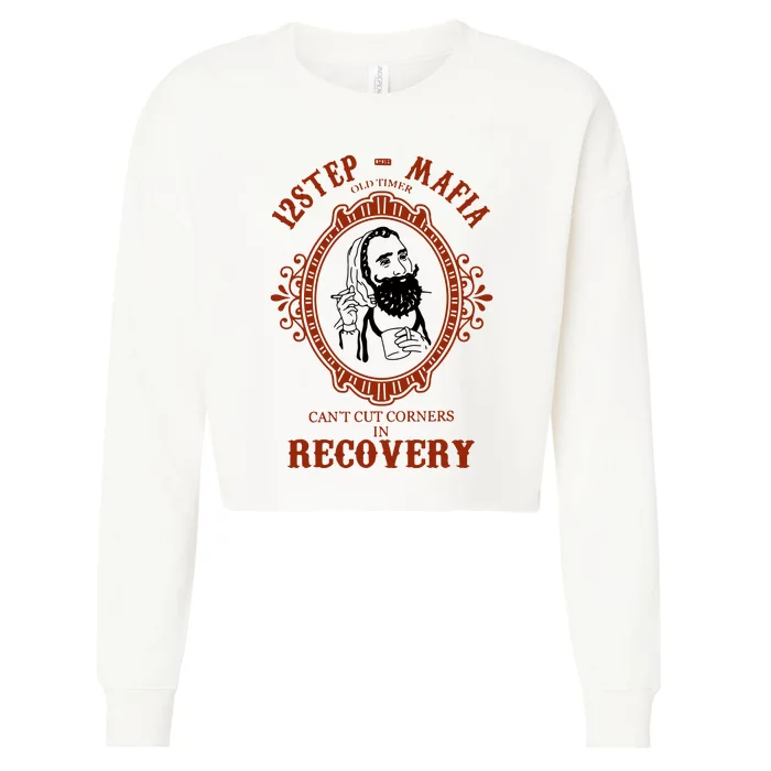 Narcotics Anonymous Shirts 12 Step Mafia Sobriety Aa Na Cropped Pullover Crew