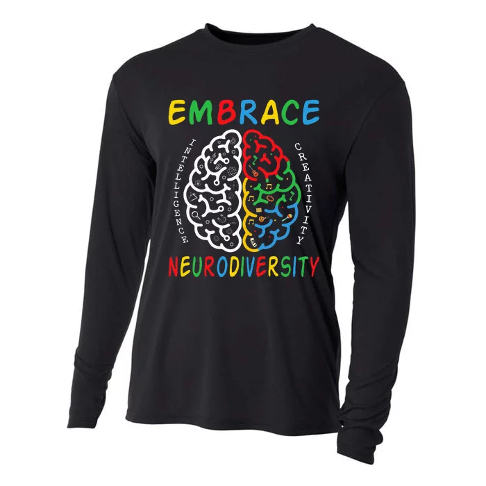 Neurodiversity Autism Spectrum ASD ADHD Cooling Performance Long Sleeve Crew