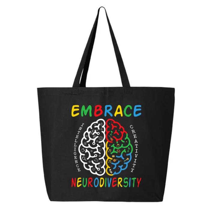 Neurodiversity Autism Spectrum ASD ADHD 25L Jumbo Tote