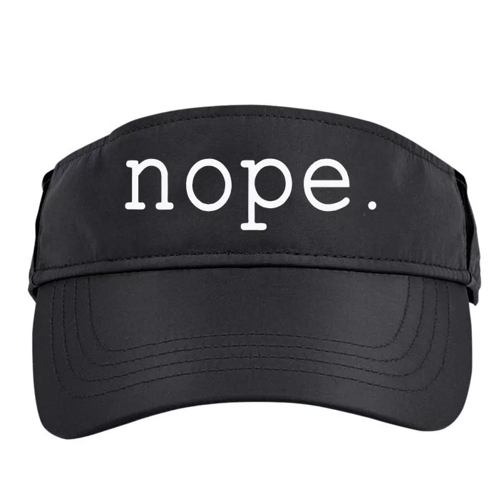 Nope. A Simple Negative Is All You Need. Adult Drive Performance Visor