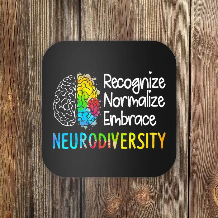 Neurodiversity Autism Spectrum Asd Adhd Coaster