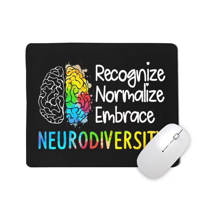 Neurodiversity Autism Spectrum Asd Adhd Mousepad