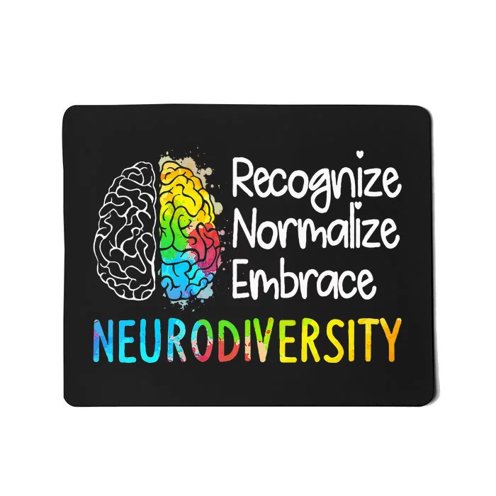 Neurodiversity Autism Spectrum Asd Adhd Mousepad