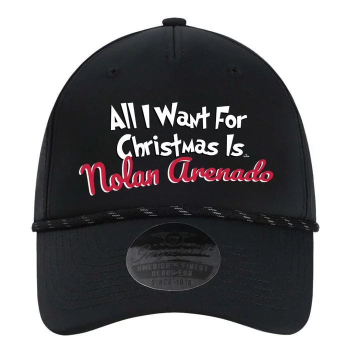 Nolan Arenado St Louis Baseball All I Want For Christmas Cute Gift Performance The Dyno Cap