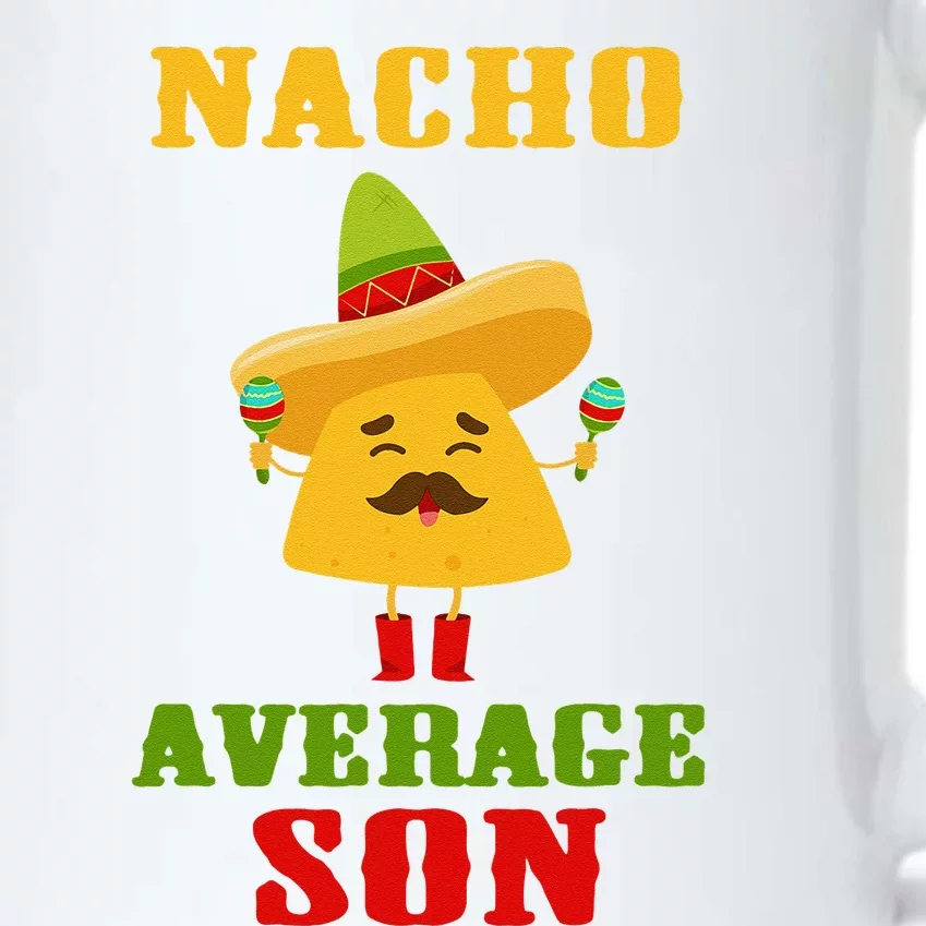 Nacho Average Son Funny Cinco De Mayo Tortilla Chips Guac Black Color Changing Mug