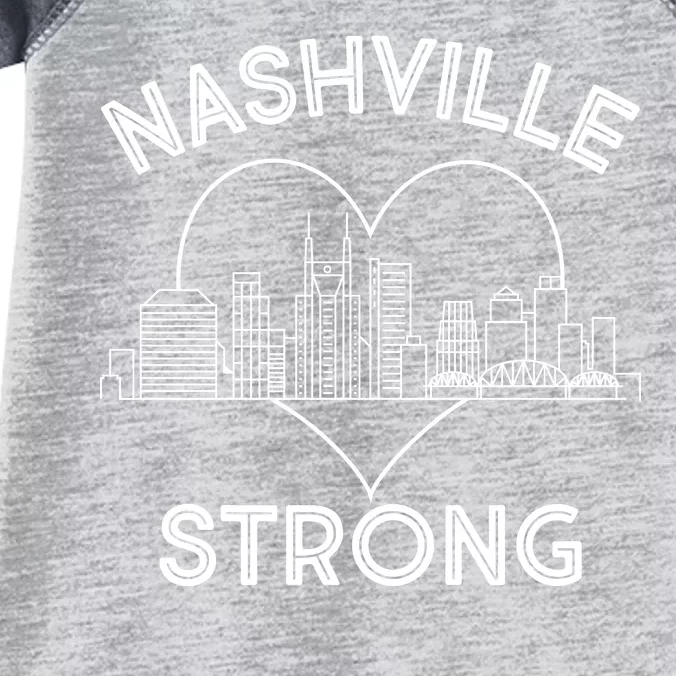 Nashville Strong Support Infant Baby Jersey Bodysuit