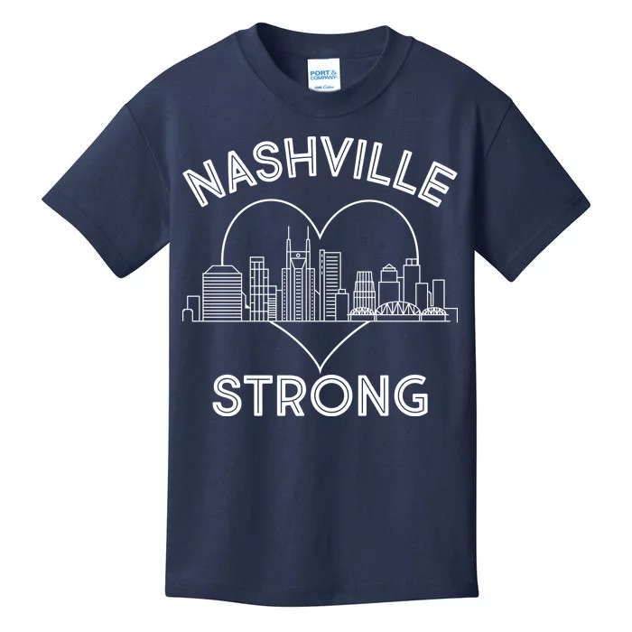 Nashville Strong Support Kids T-Shirt