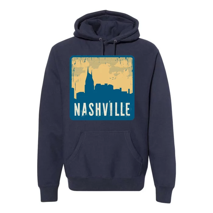 Nashville Vintage Premium Hoodie