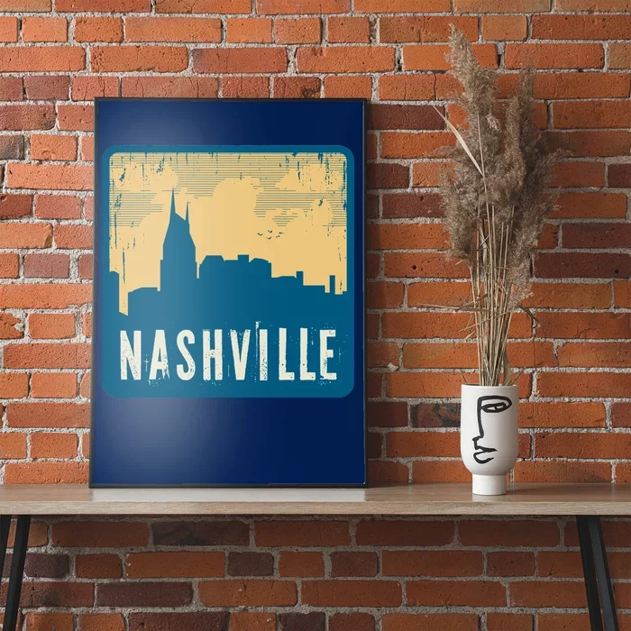 Nashville Vintage Poster